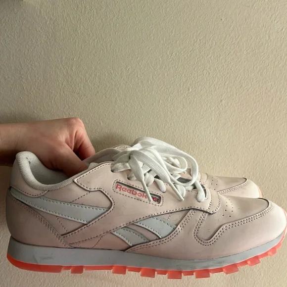 Reebok Shoes Baby Pink Reebok Poshmark